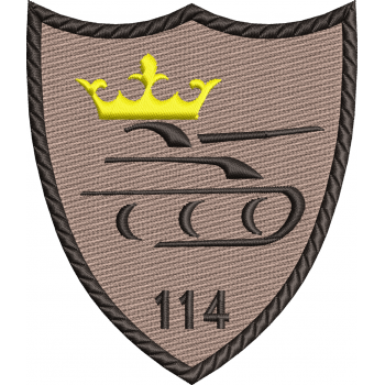 EMBLEMA Batalionul 114 Tancuri „Petru Cercel"